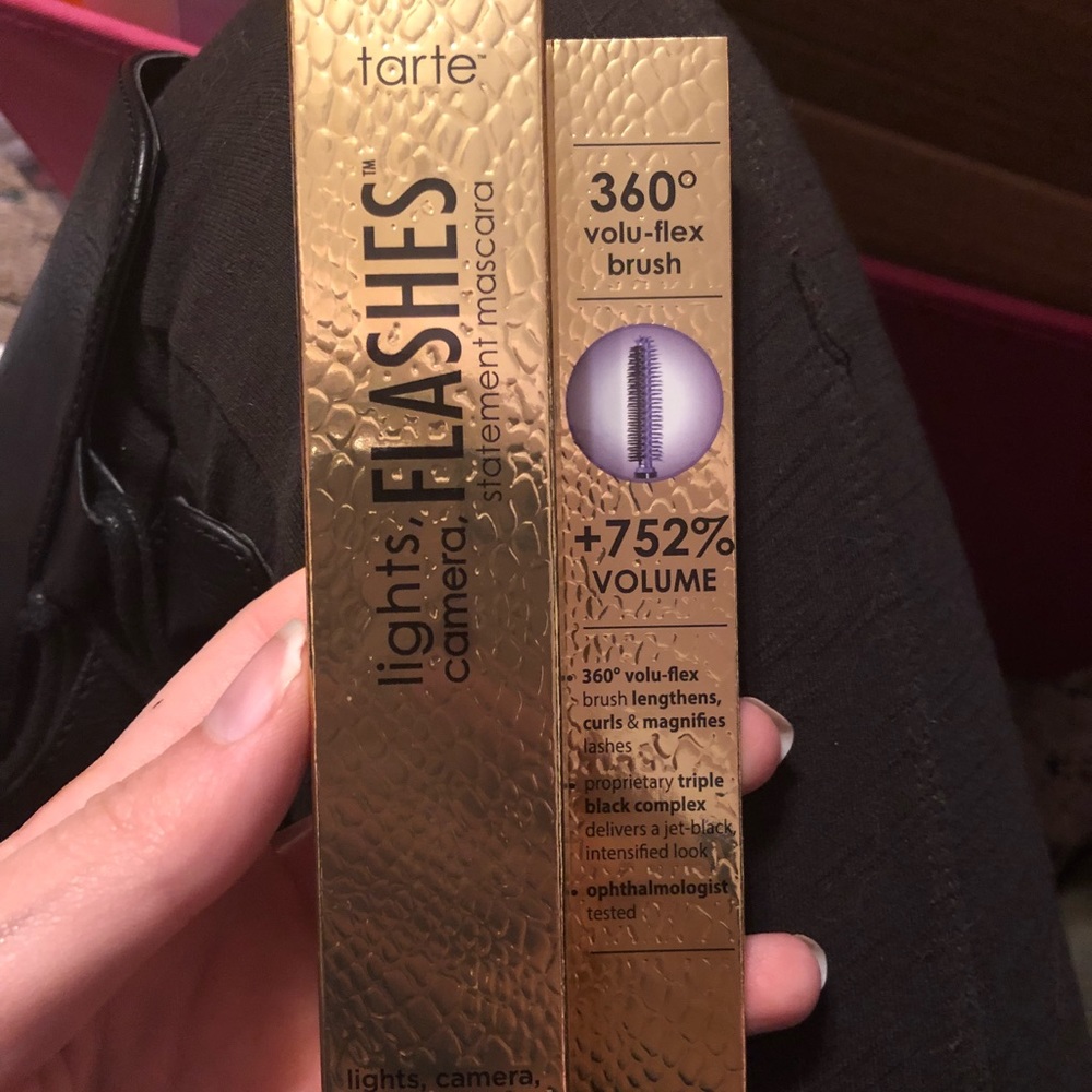 Brand new Tarte lights camera flashes mascara